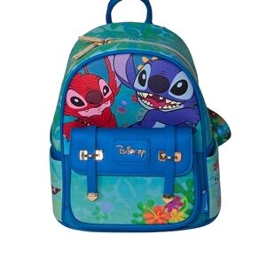 Disney Wondapop Stitch Lets Get Wild Mini Backpack Nwt